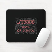100th Day Of School Math先生100 Schoooの日 マウスパッド (マウス)