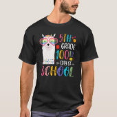 100th day of School No Prob Llama 100 Days Of 5th  Tシャツ (正面)