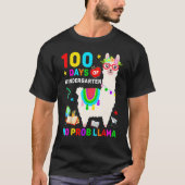 100th Day Of School No Prob Llama 100 Days Of Kind Tシャツ (正面)