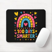 100th Day Of School Teacher 100 Days Smarter Rainb マウスパッド (マウス)