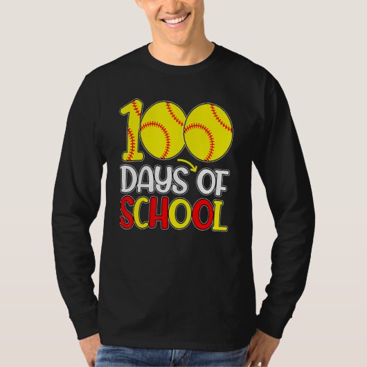 100th Day Of School Teacher Boys Girls 100 Days So Tシャツ (正面)