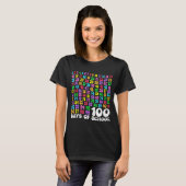 100th Day Of School Teacher Kids 100 Days Math Num Tシャツ (正面フル)