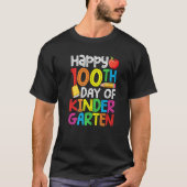 100th Day of School Teachers 100 Days Smarter Kind Tシャツ (正面)