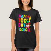100th Day Of School Teachers Costume 100 Days Stud Tシャツ (正面)