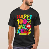 100th Day Of School Teachers Costume 100 Days Stud Tシャツ (正面)
