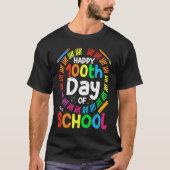 100th Day Of School Teachers Kids Child 100 Days S Tシャツ (正面)