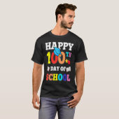 100th Day of School Teachers Kids Child Happy 100  Tシャツ (正面フル)