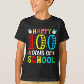 100th Day Of School Teachers Students 100 Days Of  Tシャツ (正面)