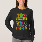 100th Day of School Teachers Students Tシャツ (正面)