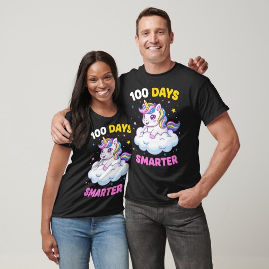 100th Day of School Unicorn Kids Teachers Tシャツ (ユニセックス)