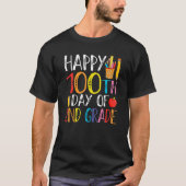 100th Day of Second Grade Teachers Kids 100 Days o Tシャツ (正面)