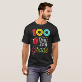 100th Day Second Grade Student Gift 100 Days Of Sc Tシャツ (正面フル)