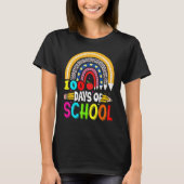 100th Days of School Teacher Kids - 100 Days Smart Tシャツ (正面)