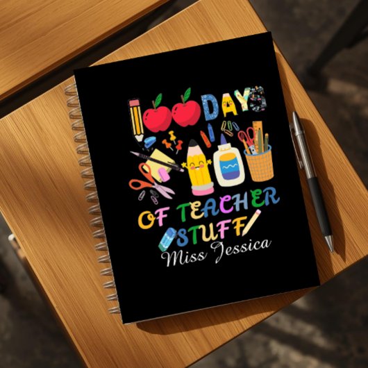 100th days of teacher stuff, 100th days at school ノートブック