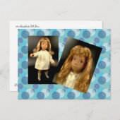 101サーシャシルクドレスポストカルテ ポストカード (正面/裏面)