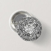 101人の友人ボタン 缶バッジ (正面&裏面)