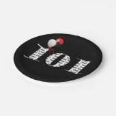 101回誕生日パーティー風船 ペーパープレート (アングル)