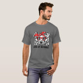 101日の学校ダルマティアン犬先生100th Day Tシャツ (正面フル)