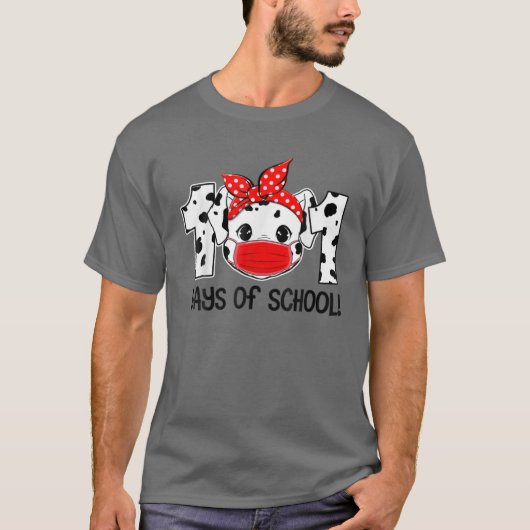 101日の学校先生 Tシャツ (正面)