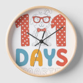 101日頭が切れる101日学校ダルマチアン犬 壁時計 (正面)