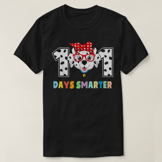 101日 smarter ダルメシアンの犬の先生 キッズ tシャツ (デザイン正面)