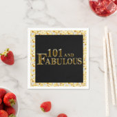 101歳の誕生日 スタンダードカクテルナプキン (インサイチュ)