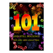 101番目の誕生日がまだ揺れる (正面)