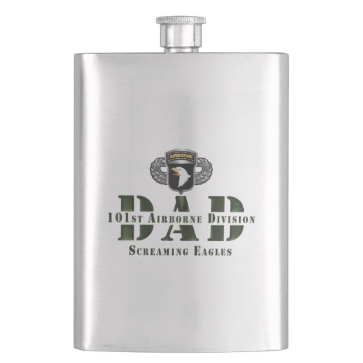 101空挺師団 "DAD" フラスク (正面)
