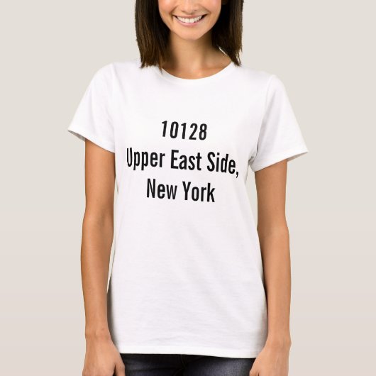 10128 アッパーイーストサイド Tシャツ (正面)