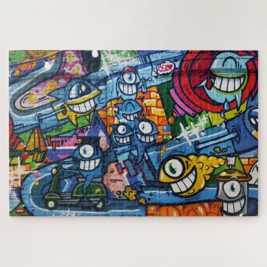 1014パズル-通りアーおもしろいト ジグソーパズル (横)