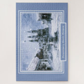 1014ピースBraunschweig Church Winter Snowy ジグソーパズル (縦)