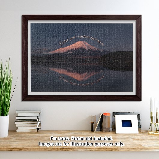 [1014] Mt.Fuji – Reflections of a Scarlet Dawn ジグソーパズル