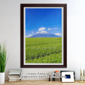 [1014] Mt.Fuji – Spring Sprouts in Tea Fields ジグソーパズル