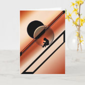 1014c 5x7 カード (黄色い花)