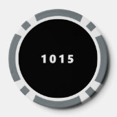 1015ポーカー ポーカーチップ (裏面)