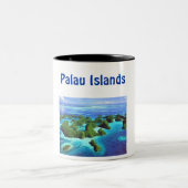 1019491-Palaus_famed_Rock_Islands-Palau、パラオ諸島… ツートーンマグカップ (中央)