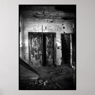 101.地獄へ向かうエレベーター ポスター