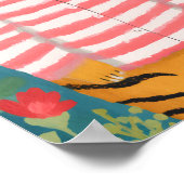 101.疲れた虎 ポスター (角)