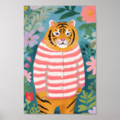 101.疲れた虎 ポスター (正面)