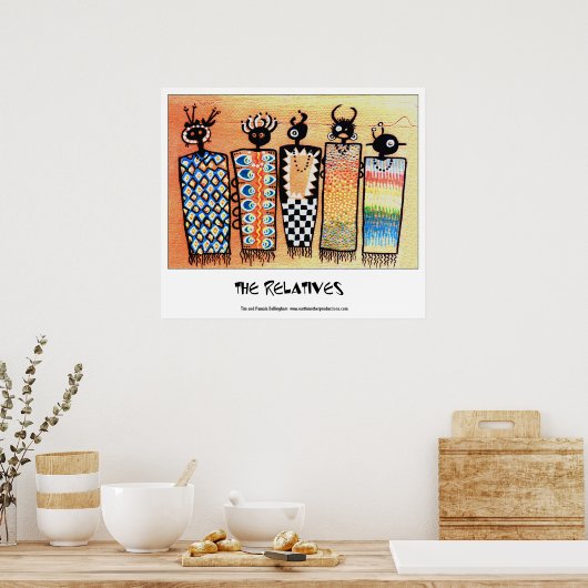 101.親戚 ポスター (キッチン)