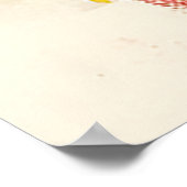 101.金箔のマスクを付けた箱 ポスター (角)