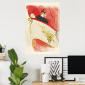 101.金箔のマスクを付けた箱 ポスター (ホームオフィス)