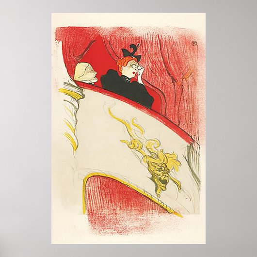 101.金箔のマスクを付けた箱 ポスター (正面)