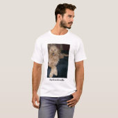 101_1570、Goldendoodle Tシャツ (正面フル)