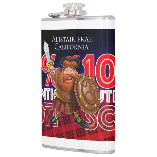 101% Authentic Scot フラスク (左)