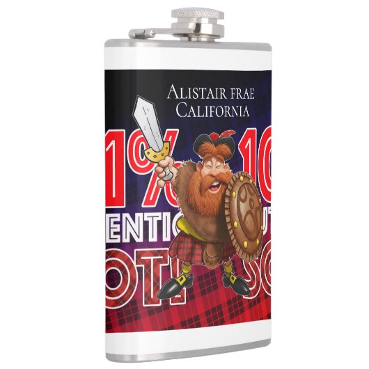 101% Authentic Scot フラスク (右)