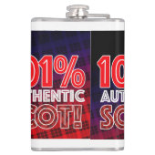 101% Authentic Scot フラスク (裏面)