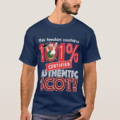 101% Certified Authentic SCOT! Tシャツ (正面)
