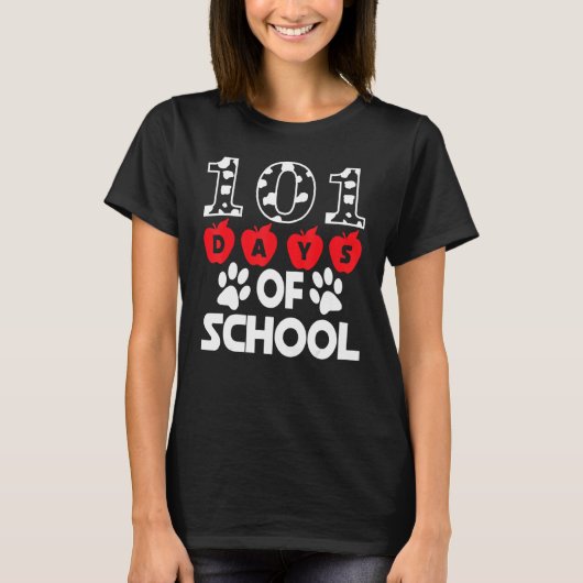 101 Day School Shirt 100th Day Of Magical Teacher Tシャツ (正面)