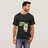 101 Days Of Pre-K No Prob Llama 101 Days Of School Tシャツ (正面フル)